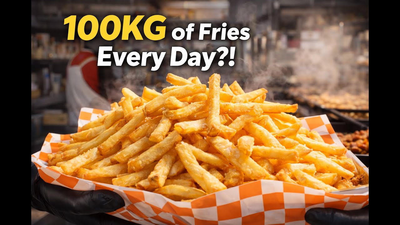 Why These Korean Street Fries Are So Popular🍟