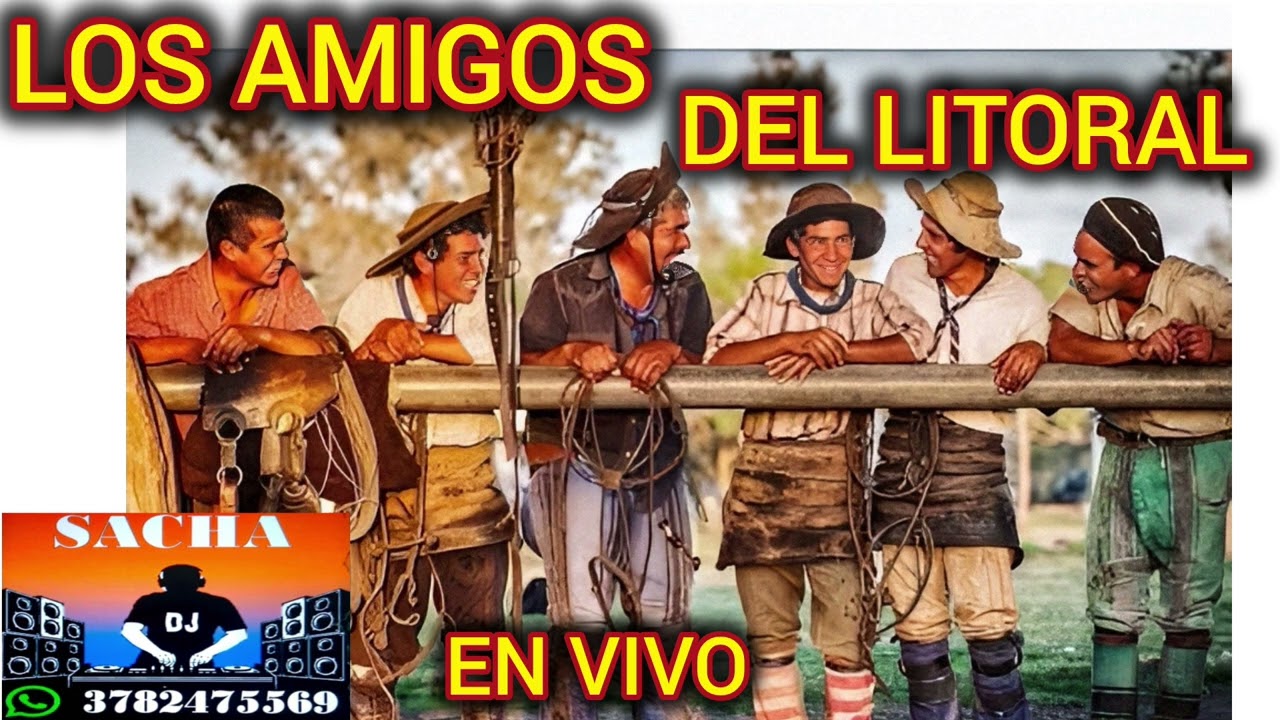 LOS AMIGOS DEL LITORAL- EN VIVO PAGO ARIAS (MBURUCUYÁ) FIESTA REALIZADA POR SG PRODUCCIONES 