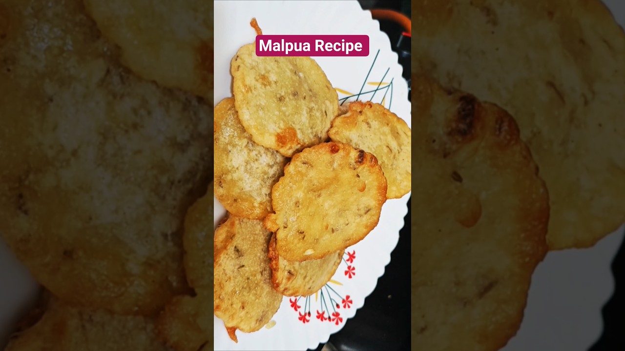 Easy Malpua Recipe | Holi Special #malpua #holispecial #neeluflavourfix #shorts