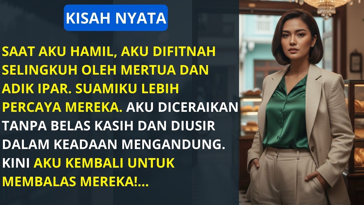 FITNAH KEJI! MERTUA & ADIK IPAR TUDUH AKU SELINGKUH, SUAMI LANGSUNG MENCERAIKAN AKU!
