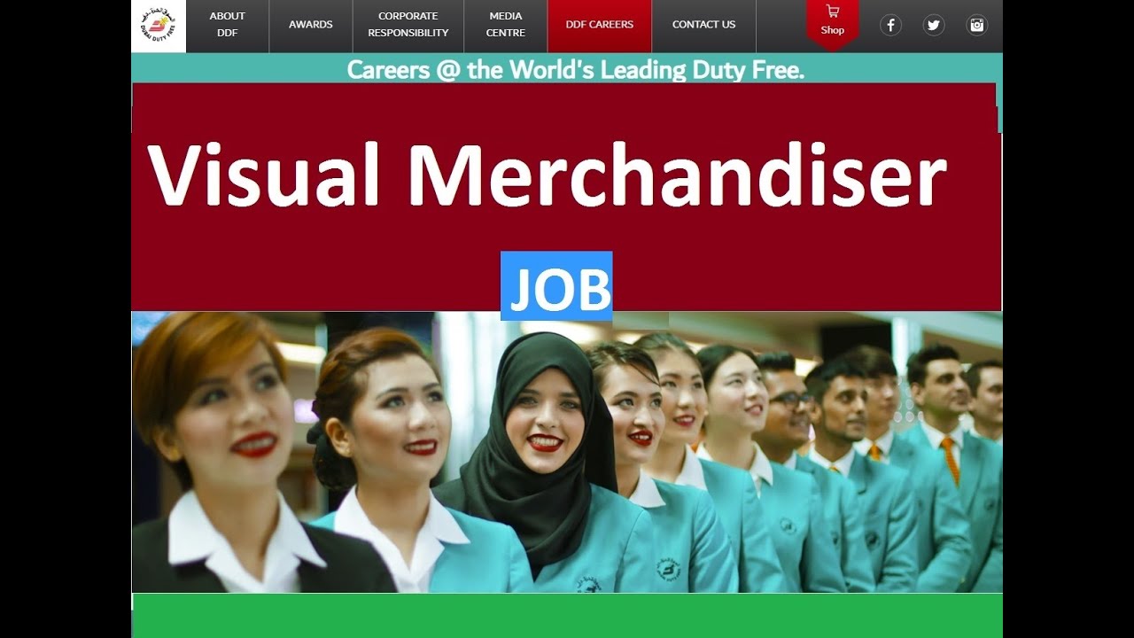 Dubai Duty Free Job  - Visual Merchandiser  #Dubai