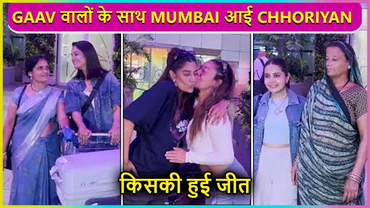Anita-Krishna, Erika, Dolly & More Return Mumbai From Bamulia l Chhoriyan Chali Gaon