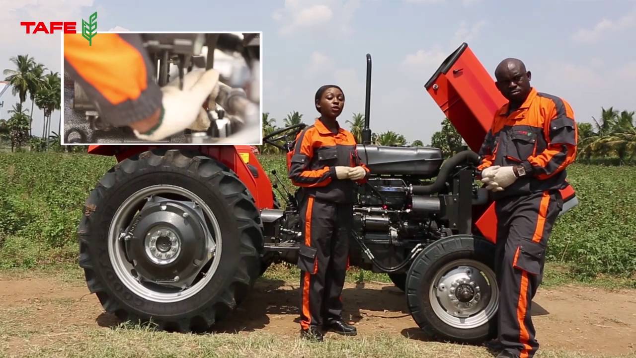 TAFE Tractor Installation in Bangla