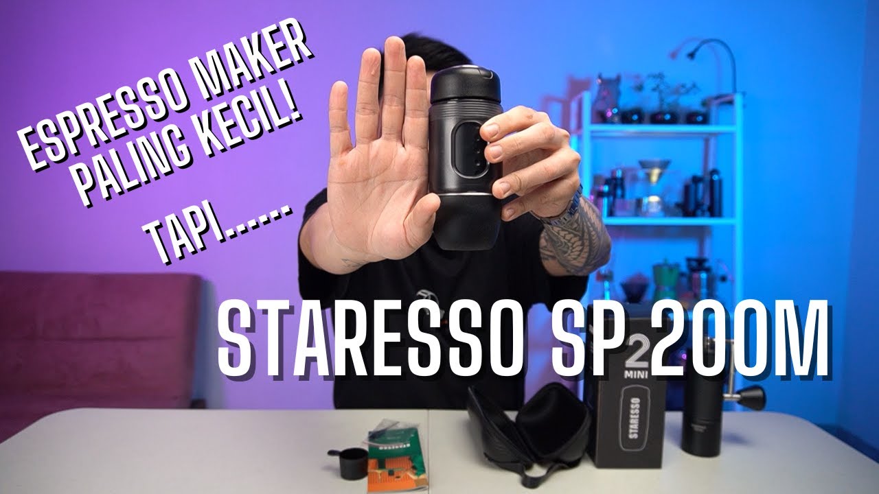 STARESSO SP 200M. KECIL-KECIL TAPI HASIL ESPRESSONYA ENAK!!