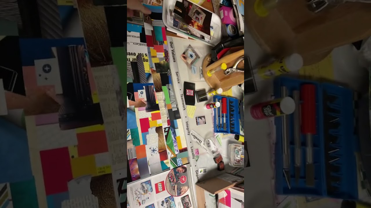 Master boards with magazines snippets. Now what?