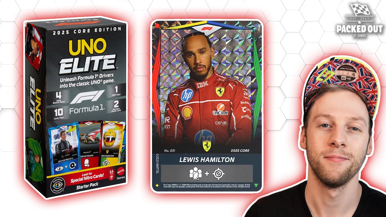OPENING A BRAND NEW F1 CARD PRODUCT? UNO ELITE F1 REVIEW