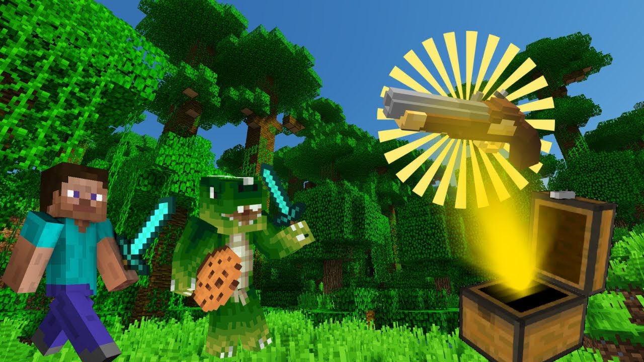 Going GUN HUNTING in Ultimate Minecraft