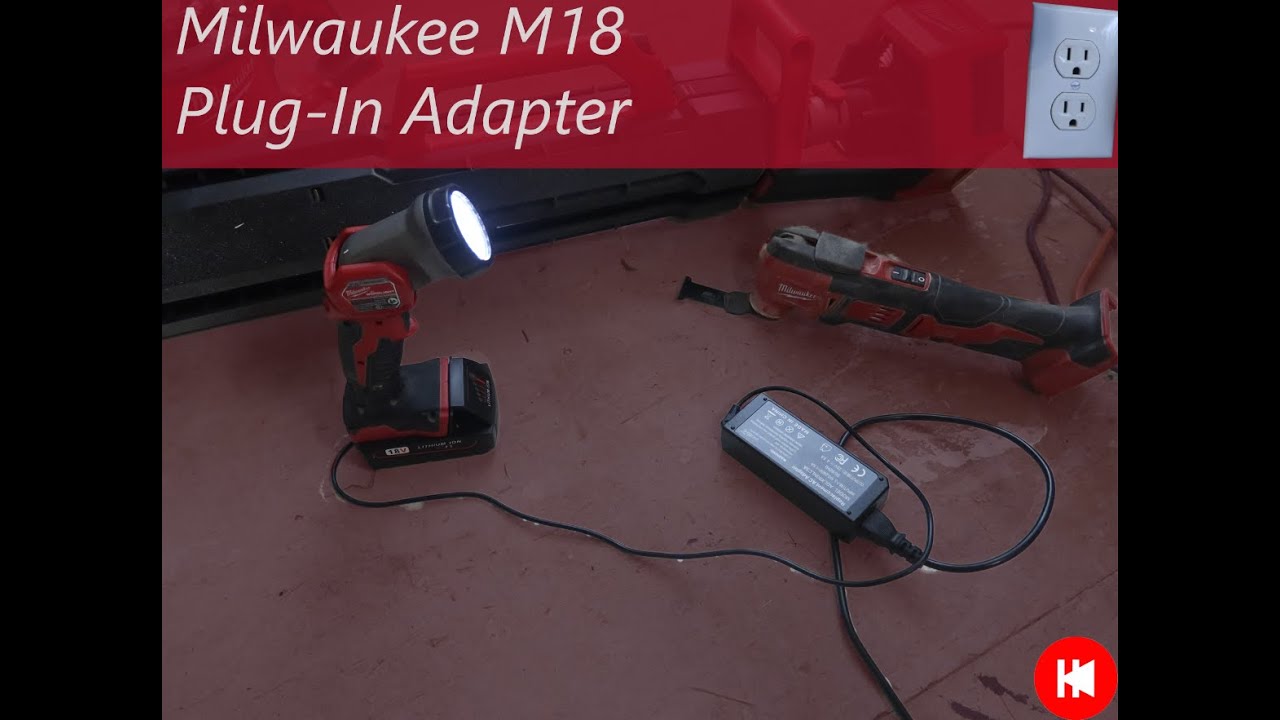 Подключите инструменты M18 к розетке!