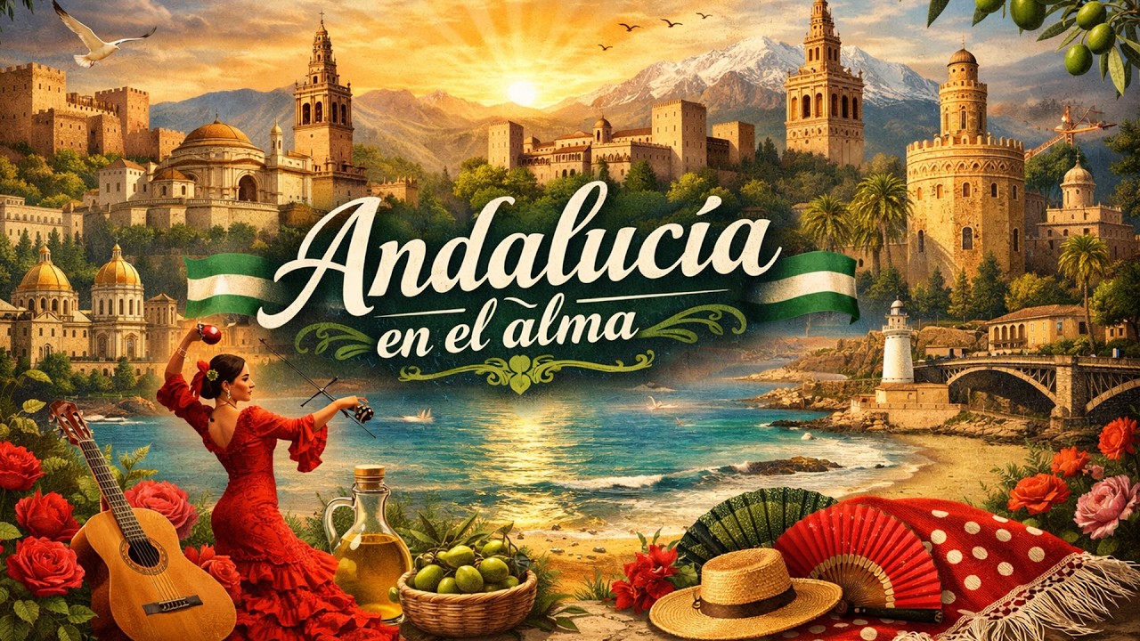 Andalucía en el Alma 🌹 | Homenaje a Andalucía (Todas sus Provincias) | @MilBacete