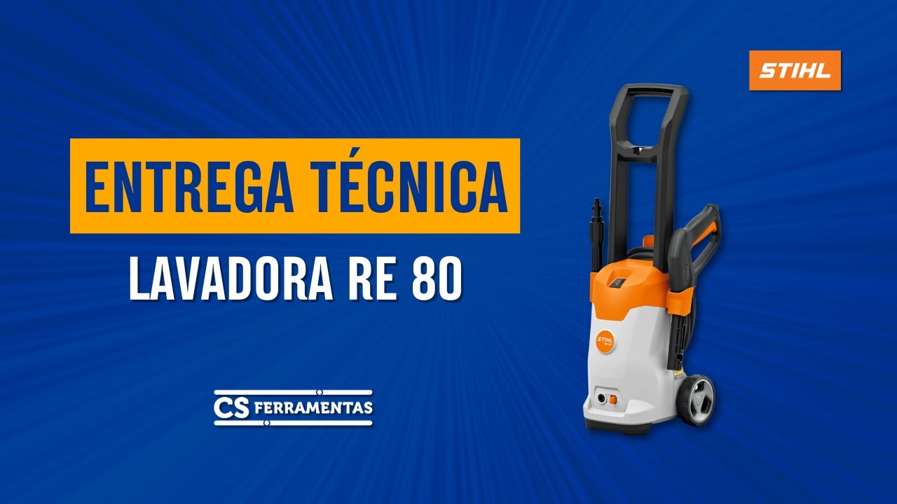 Entrega T&eacute;cnica: Lavadora RE 80 Stihl