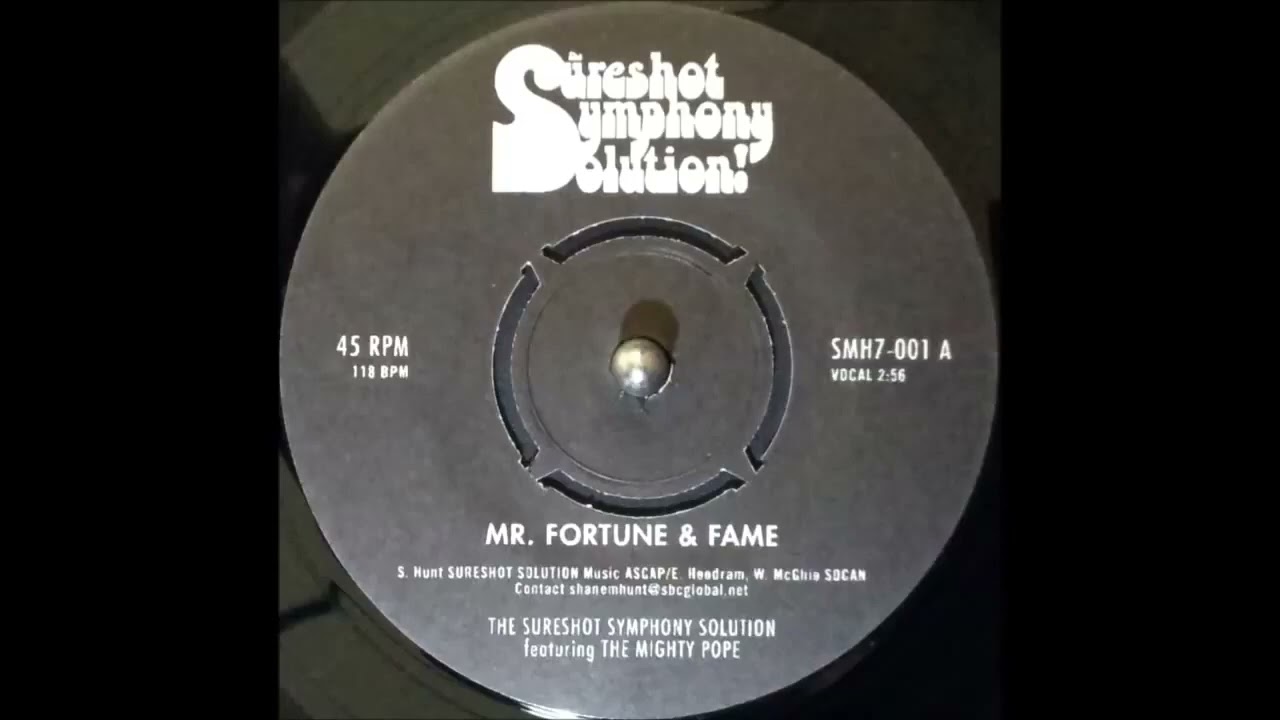 The Sureshot Symphony Solution Feat. The Mighty Pope - Mr Fortune & Fame + Instrumental