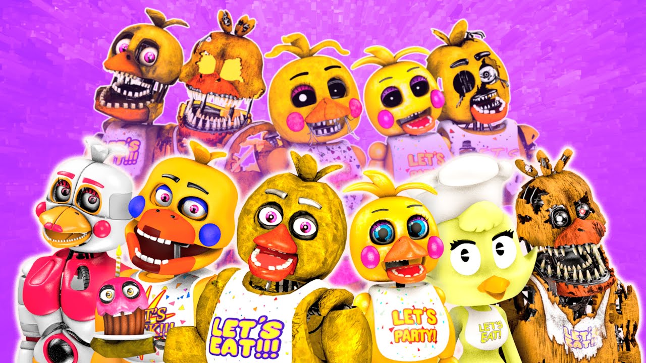 SFM FNaF Every CHICA 'in a Nutshell'