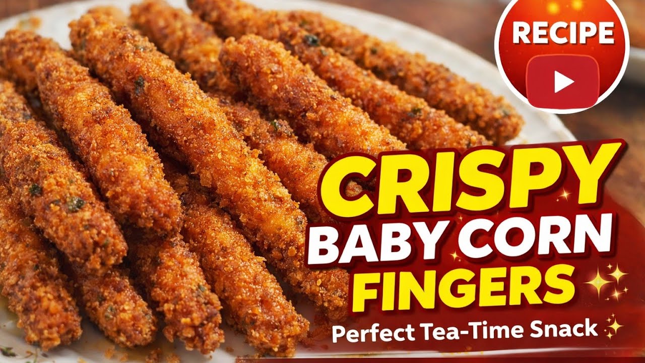 Crispy Baby Corn Fingers 