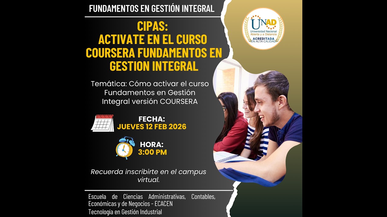 CIPAS 2 - PARTE 1: ACTIVATE EN EL CURSO FUNDAMENTOS EN GESTION INTEGRAL