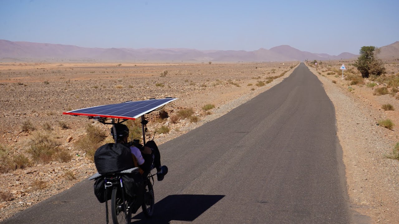 The Sun Trip 2024 - Day 15 - ebike Cycle touring the Sahara desert in Morocco