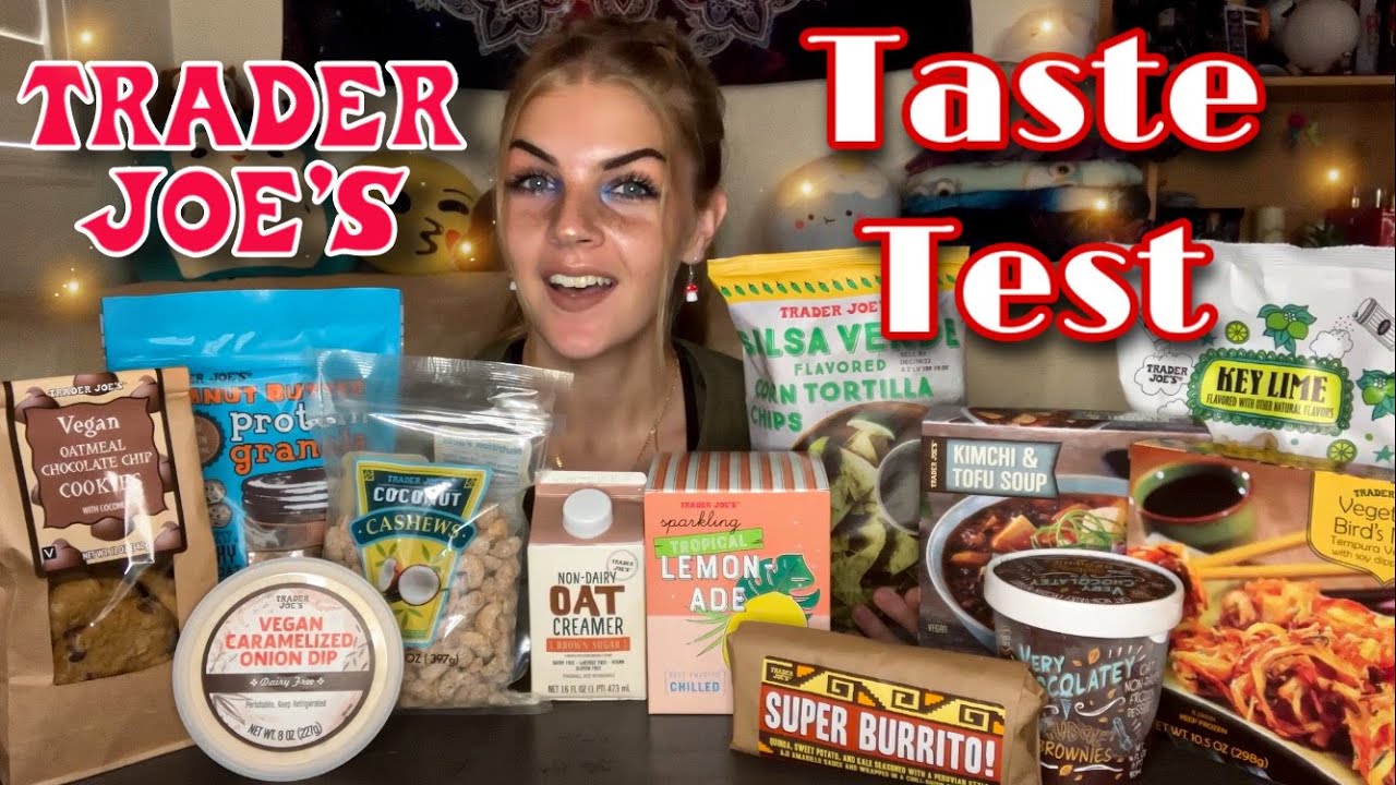 Taste Testing VEGAN TRADER JOE'S Foods! (Part 3)