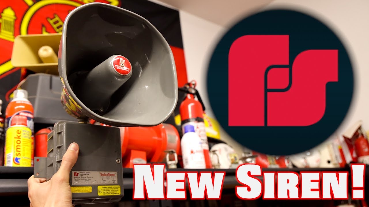 New Siren Unboxing & Test! | Federal Signal SelecTone Speaker!