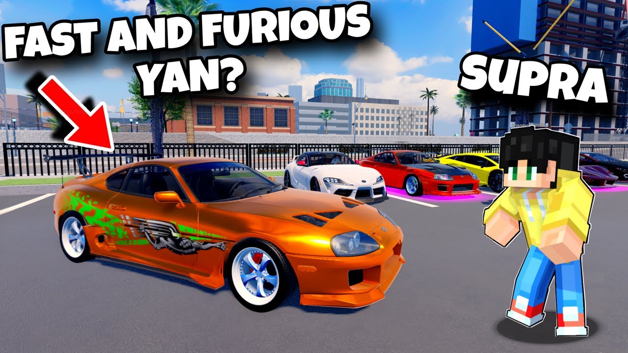 BUMILI AKO ng FAST and FURIOUS TOYOTA SUPRA SUPER CAR at PINORMAHAN sa ROBLOX