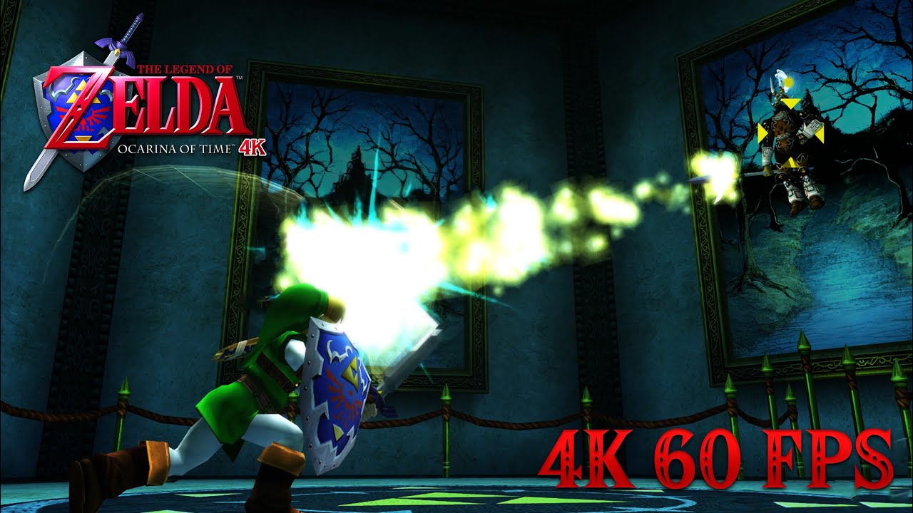 Zelda: Ocarina of Time 3D 4K - Let's Play Part 11 (Forest Temple Part 3) [60 FPS]