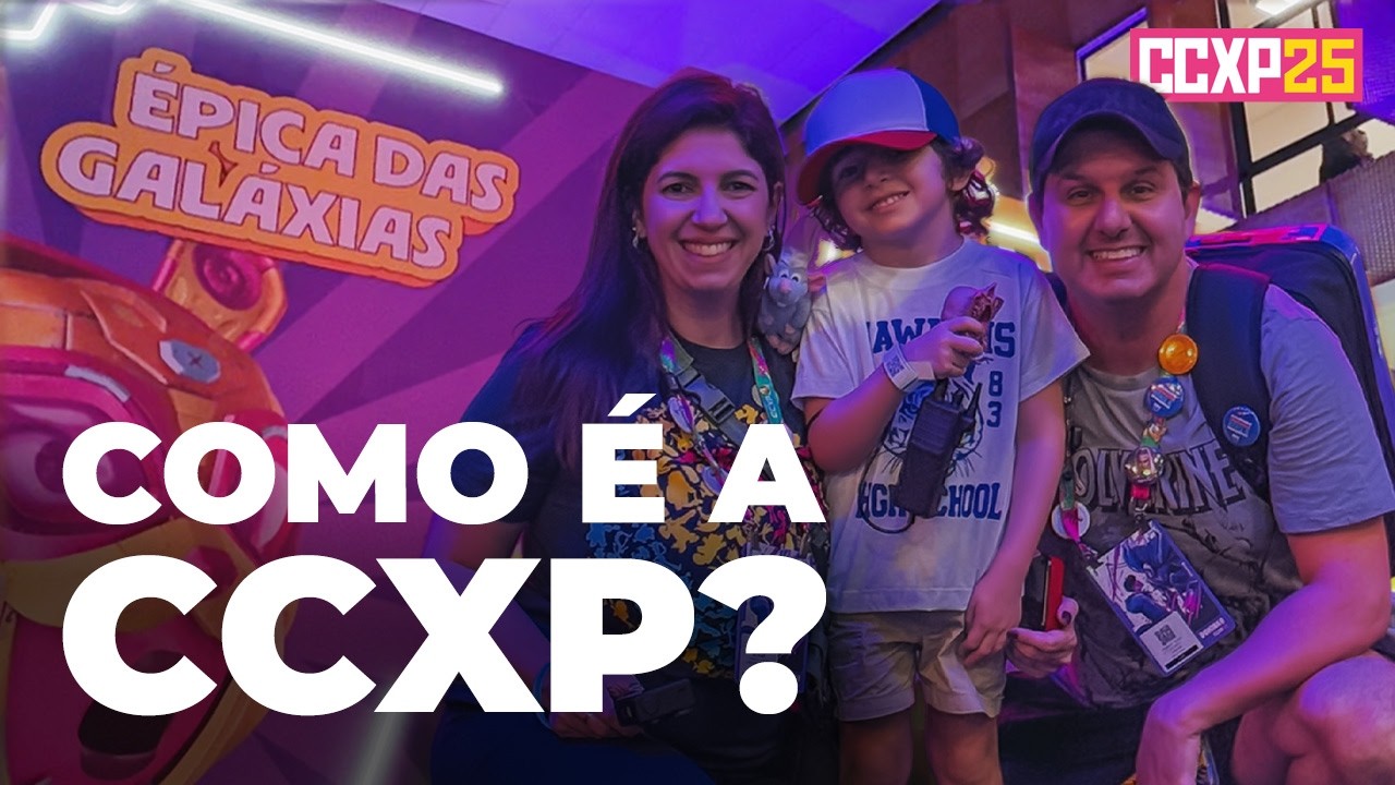 CCXP25 com criança: como é a experiência na prática