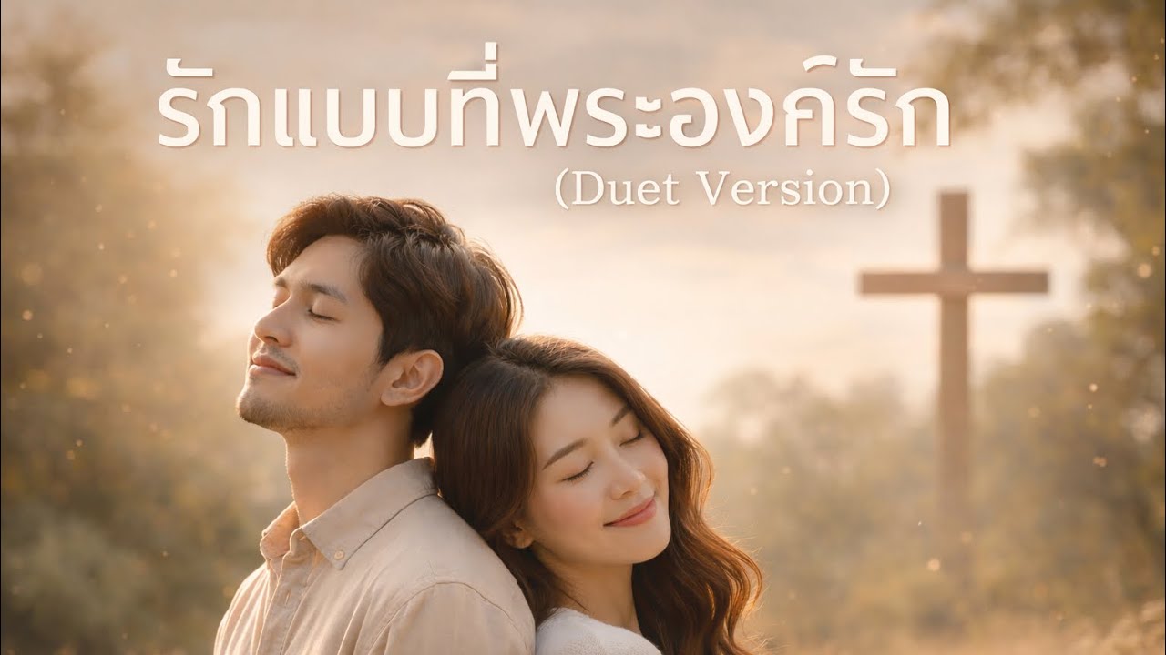 รักแบบที่พระองค์รัก (Duet Version)| ✝️ “ความรักอดทนนาน และกระทำคุณให้”(1 โครินธ์ 13:4) 