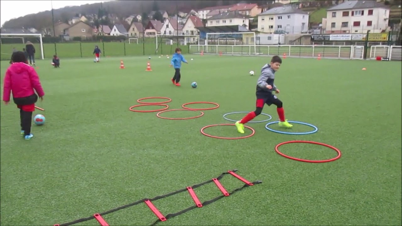 entrainement u7 u9 csv 04 avril 2018