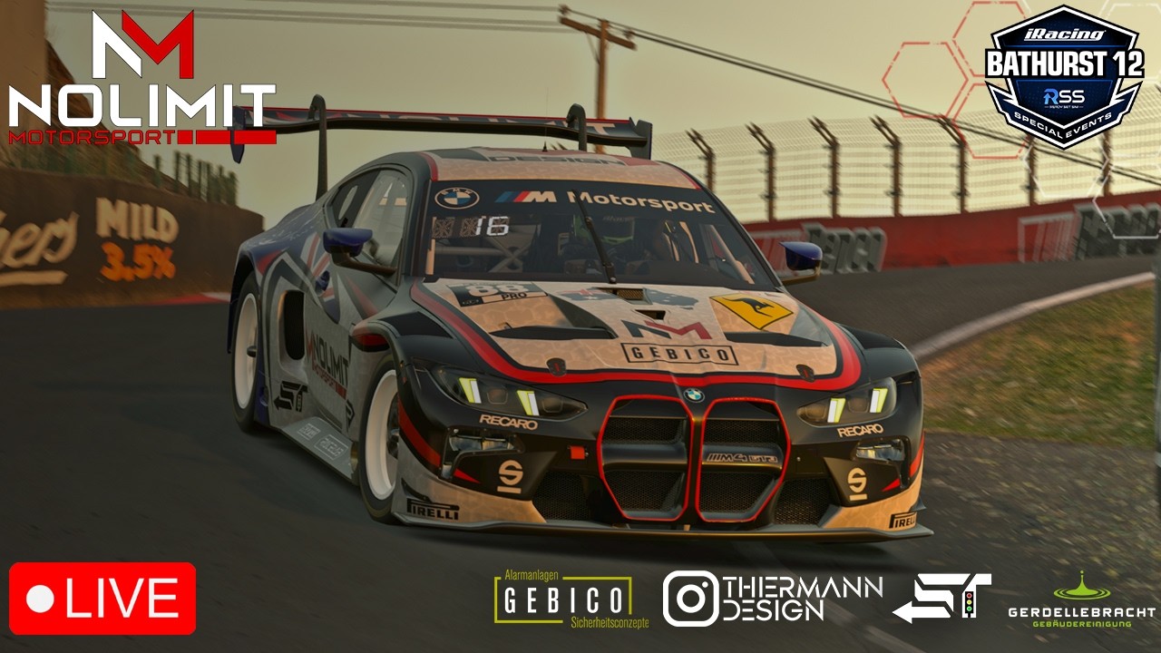 #iracing 12h Bathurst | Team BMW M4 GT3 | Part 2