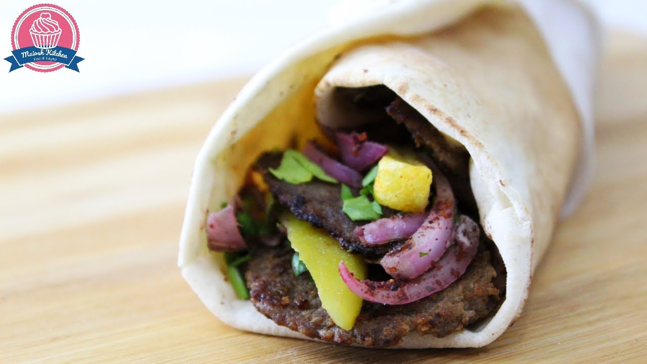 لو عندك نص كيلو لحمة اعملى دونر المطاعم هيكفى عيلتك وريحته هتجيب اخر الشارع 🌯😋