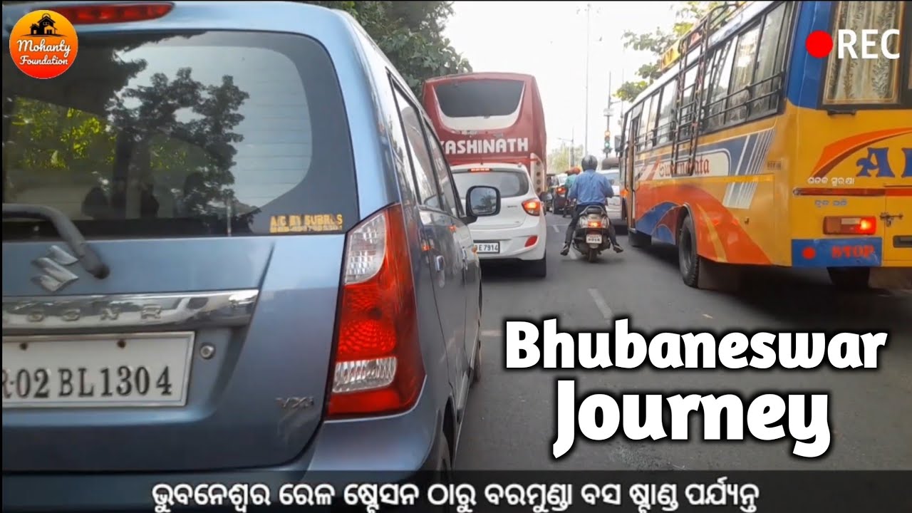 Bhubaneswar Railway Station 🚉 to Baramunda Bus 🚌 Stand