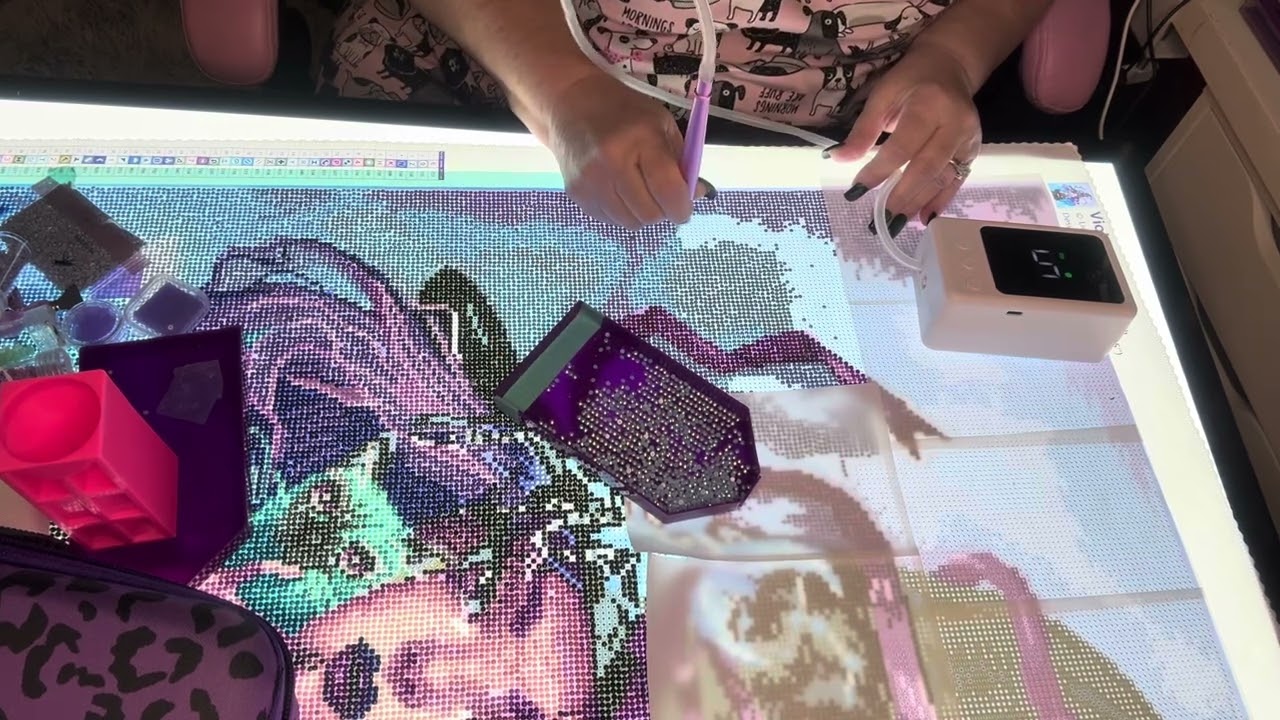 More diamond painting on viola dreamer designs 