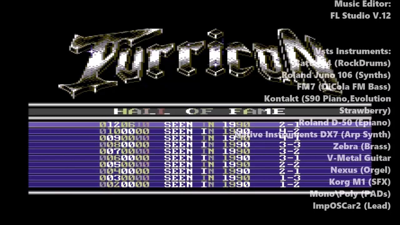 Turrican C64 Main-Theme Cover (Vince DiCola)