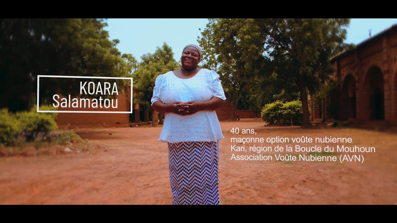 Territoires Créateurs d'Emplois: Salamatou KOARA, formée par l'Association Voûte Nubienne