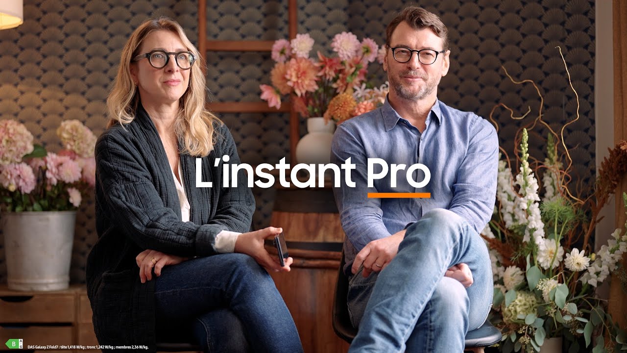 L’Instant Pro | Galaxy Z Fold7 — avec Je Pense aux Fleurs