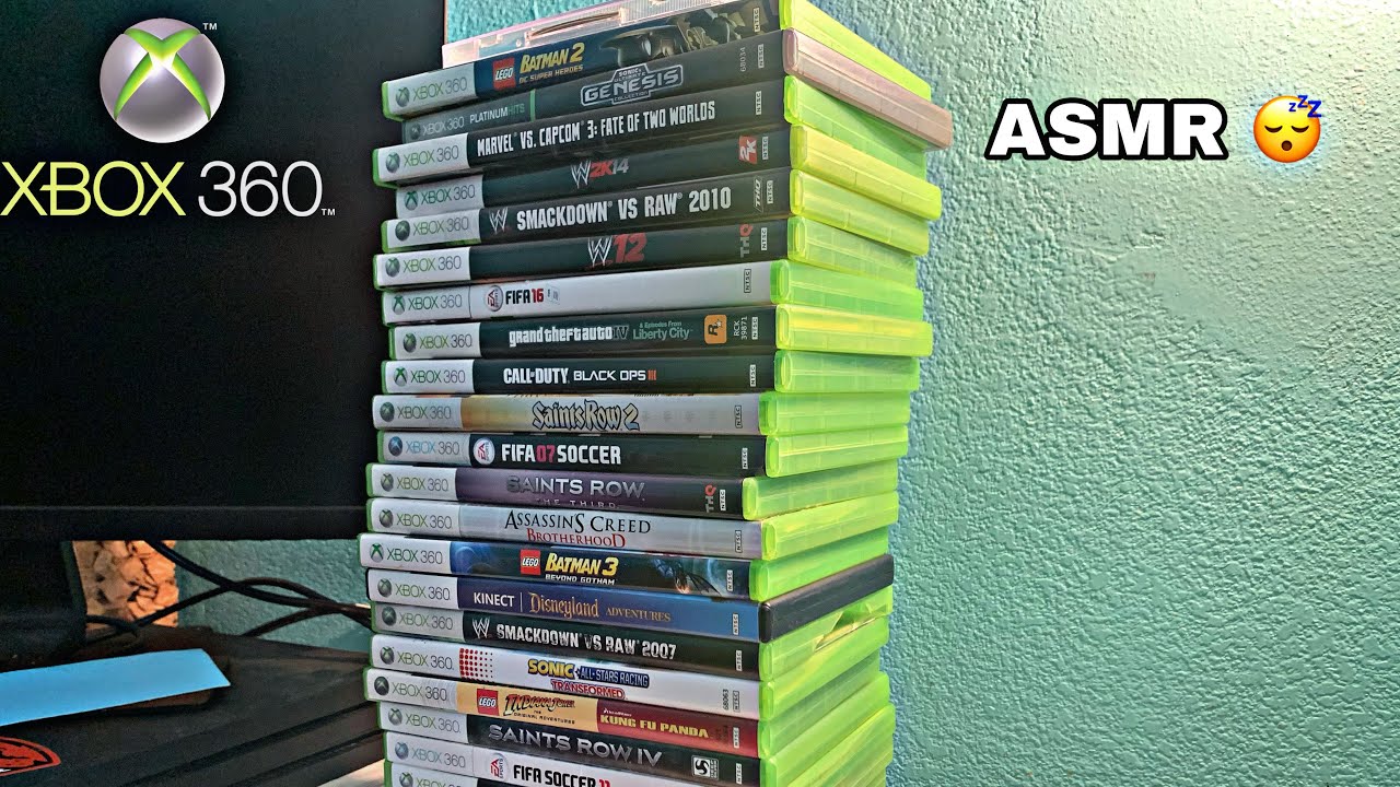 ASMR WHISPERING XBOX 360 GAME COLLECTION