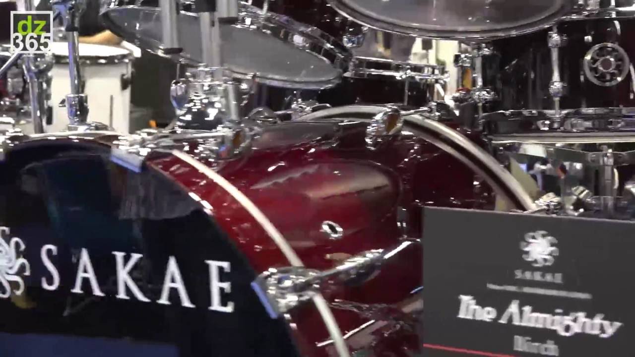 Sakae Drums - Almighty Series finishes for Maple and Birch drum sets