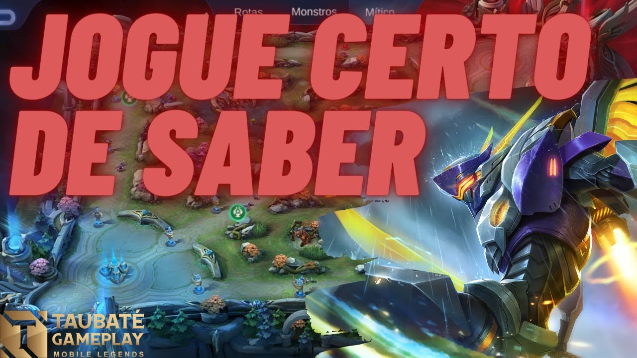 COMO JOGAR DE SABER NO MOBILE LEGENDS BANG BANG 11/2021