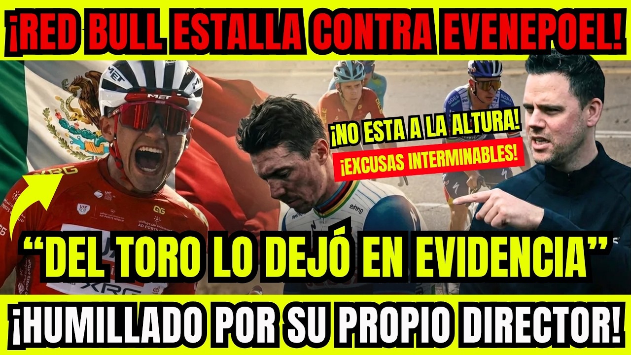¡ISAAC DEL TORO HUNDE A EVENEPOEL! ¡SU DIRECTOR LO HUMILLA EN PÚBLICO! ¡EXCUSAS INTERMINABLES!