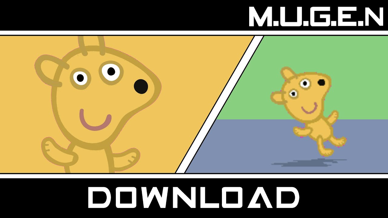 M.U.G.E.N. CHAR | Peppa Pig | Teddy by GTA e Mugen