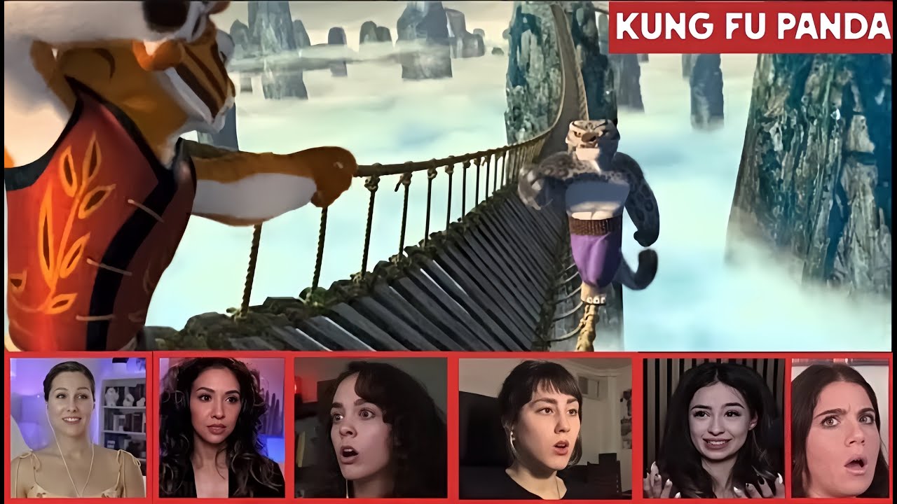 Kung Fu Panda : Furious Five vs Tai Lung Fight “Mashup Reaction”