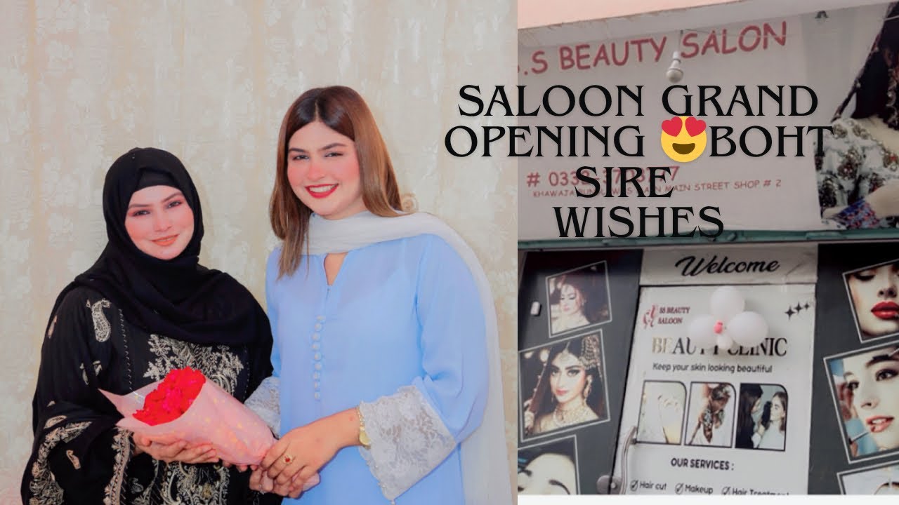 Saddle Up for the Grand Opening of [SS beauty saloon] Saloon!”