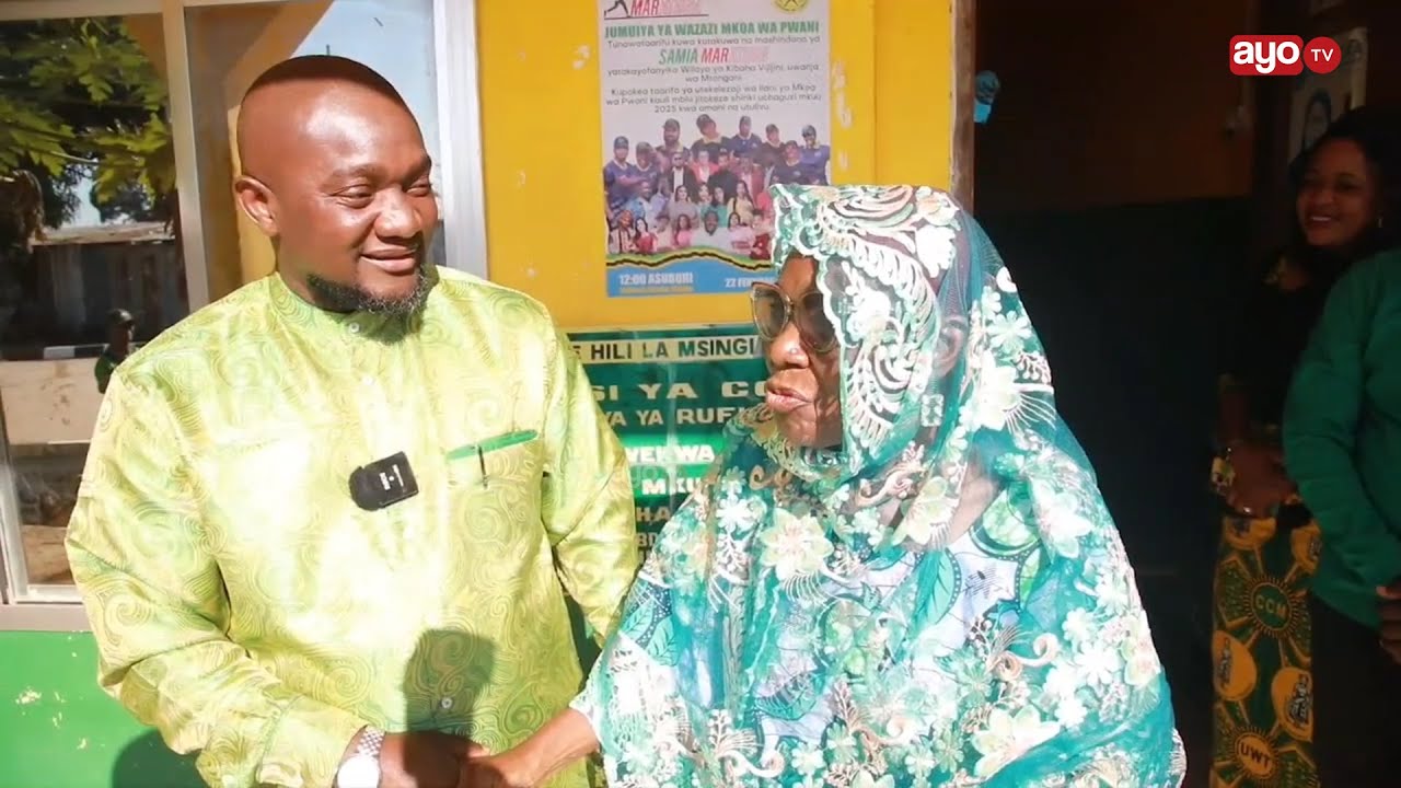 MCHENGERWA ATINGA NA MAMA YAKE KUCHUKUA FOMU YA UBUNGE  RUFIJI, MAMA YAKE AMWAMBIA 