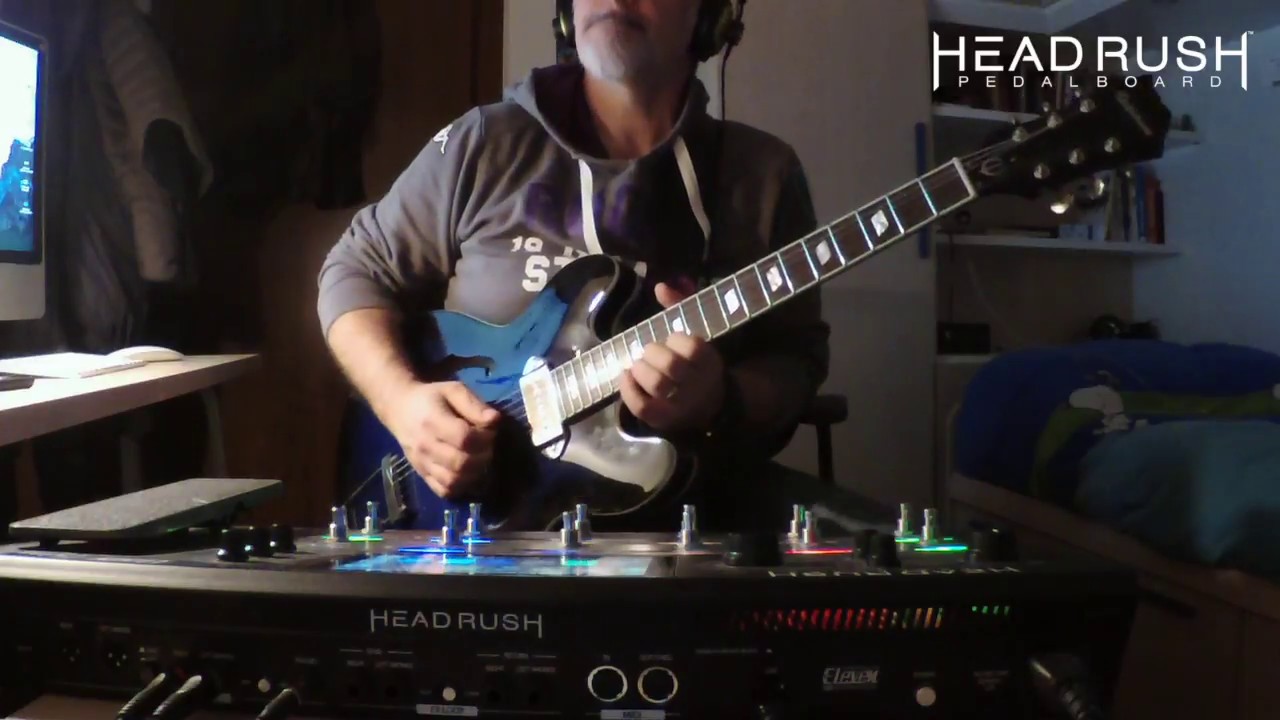 Headrush, Gigboard, MX5 - Patch Big Moon (Neal Schon cover)