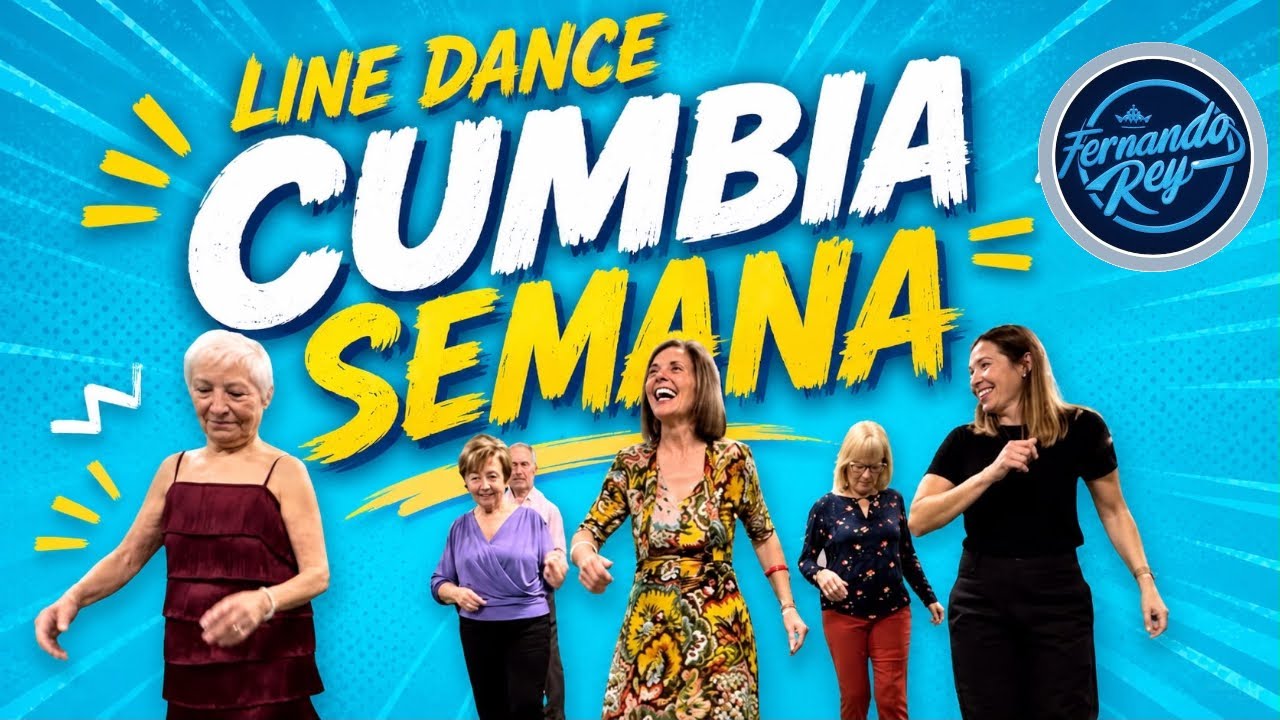 Cumbia Semana ★ Baile en Línea ★ Line Dance ★ Ballo di Gruppo ★ ( Live )
