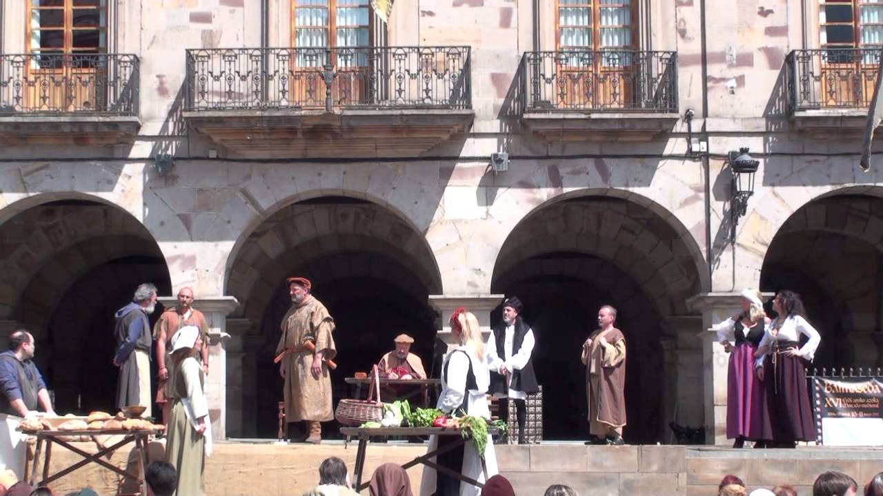 Mercado Medieval de Balmaseda - Representación popular