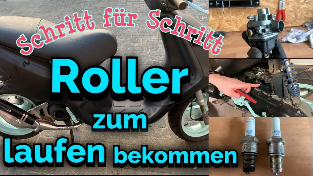 Roller läuft nicht ? Roller wieder zum laufen bekommen