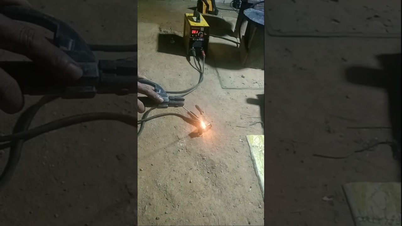 mesin las tidak keluar api ? 