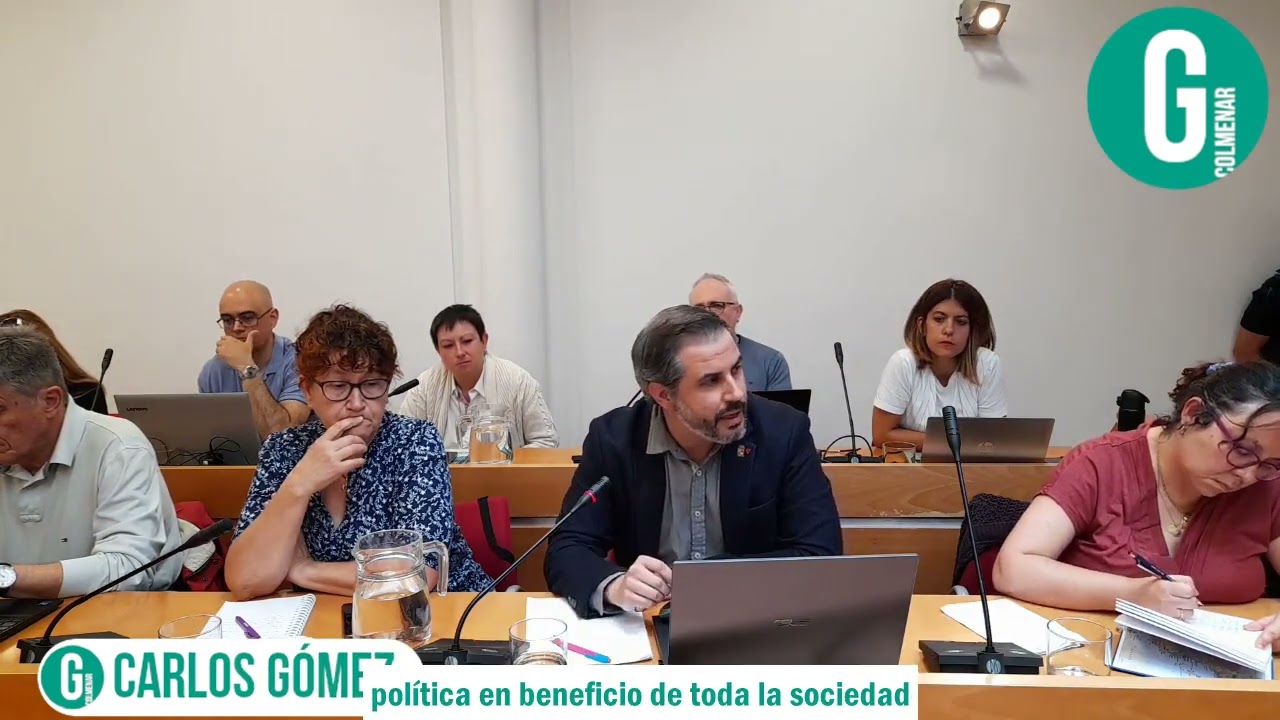 Pleno Extraordinario: debate sobre las Urgencias en Colmenar 10/6/2024