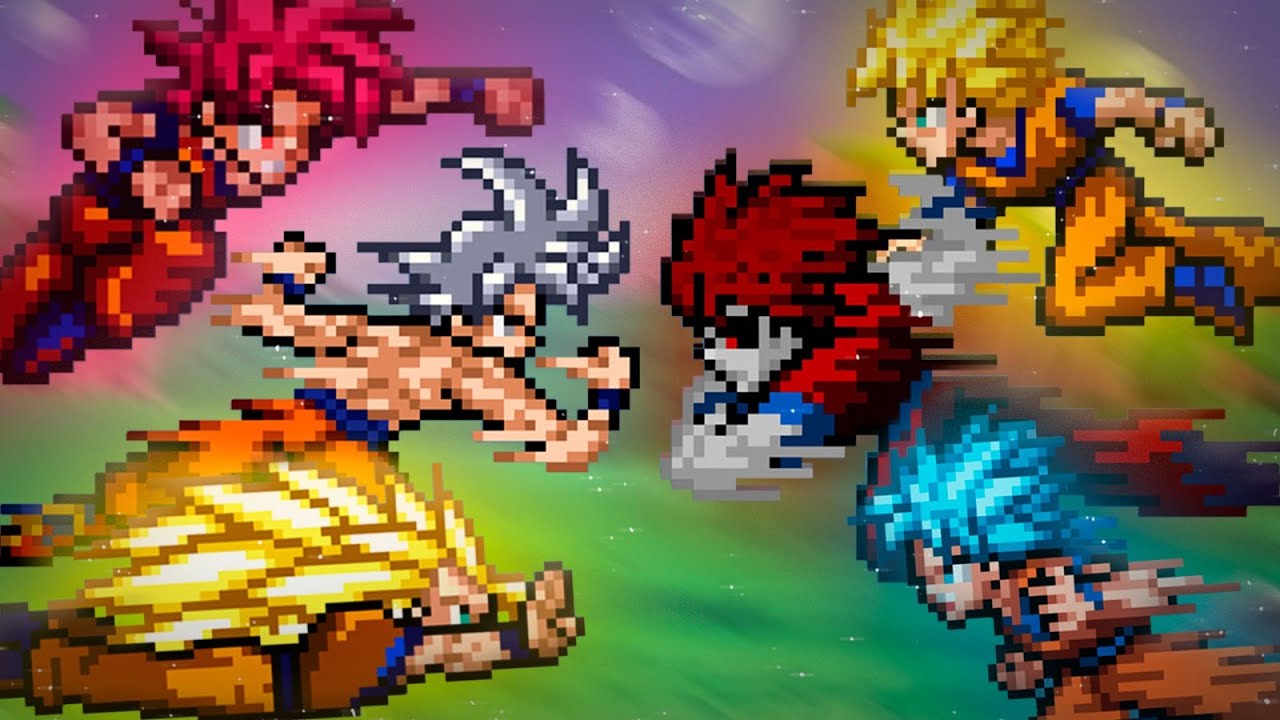 COLOQUEI MAIS DE 30 CHARS DO GOKU PRA SE ENFRENTAR E FIZ O MAIOR TORNEIO DO MUGEN!!