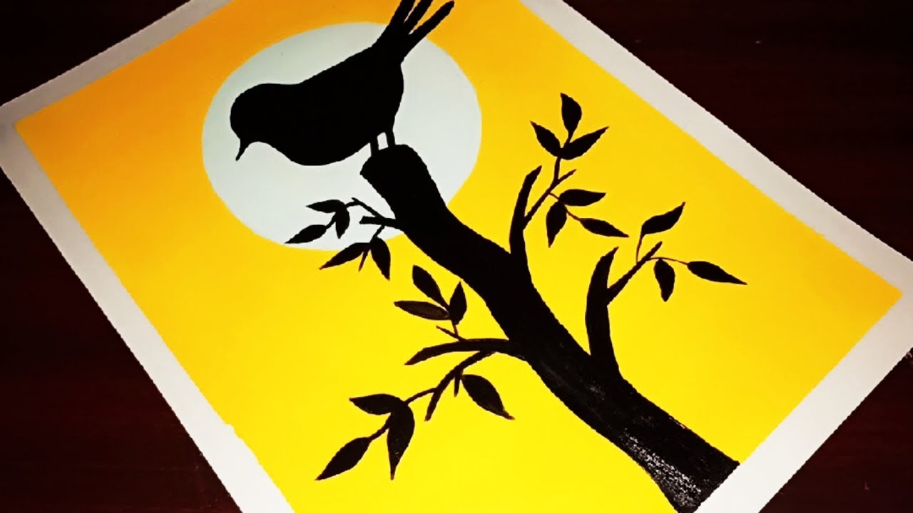 Acrylic Painting for Beginners on Canvas | Acrylic Painting Easy Step by Step |