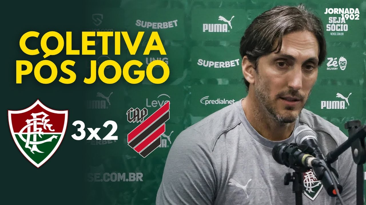 📺 COLETIVA ZUBELDIA | FLUMINENSE 3x2 ATHLETICO PARANAENSE | BRASILEIRÃO 2026